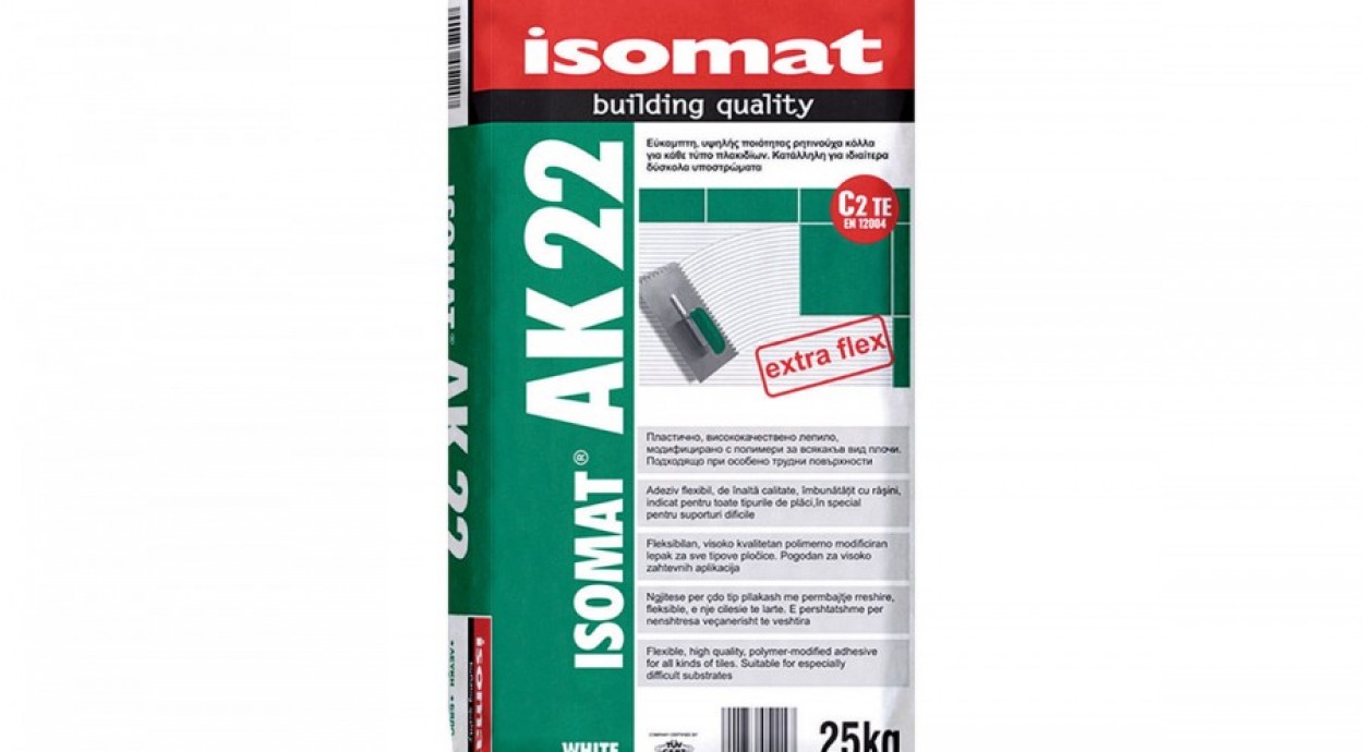 ISOMAT ΑΚ-22 25KG ΛΕΥΚΗ 15,90€